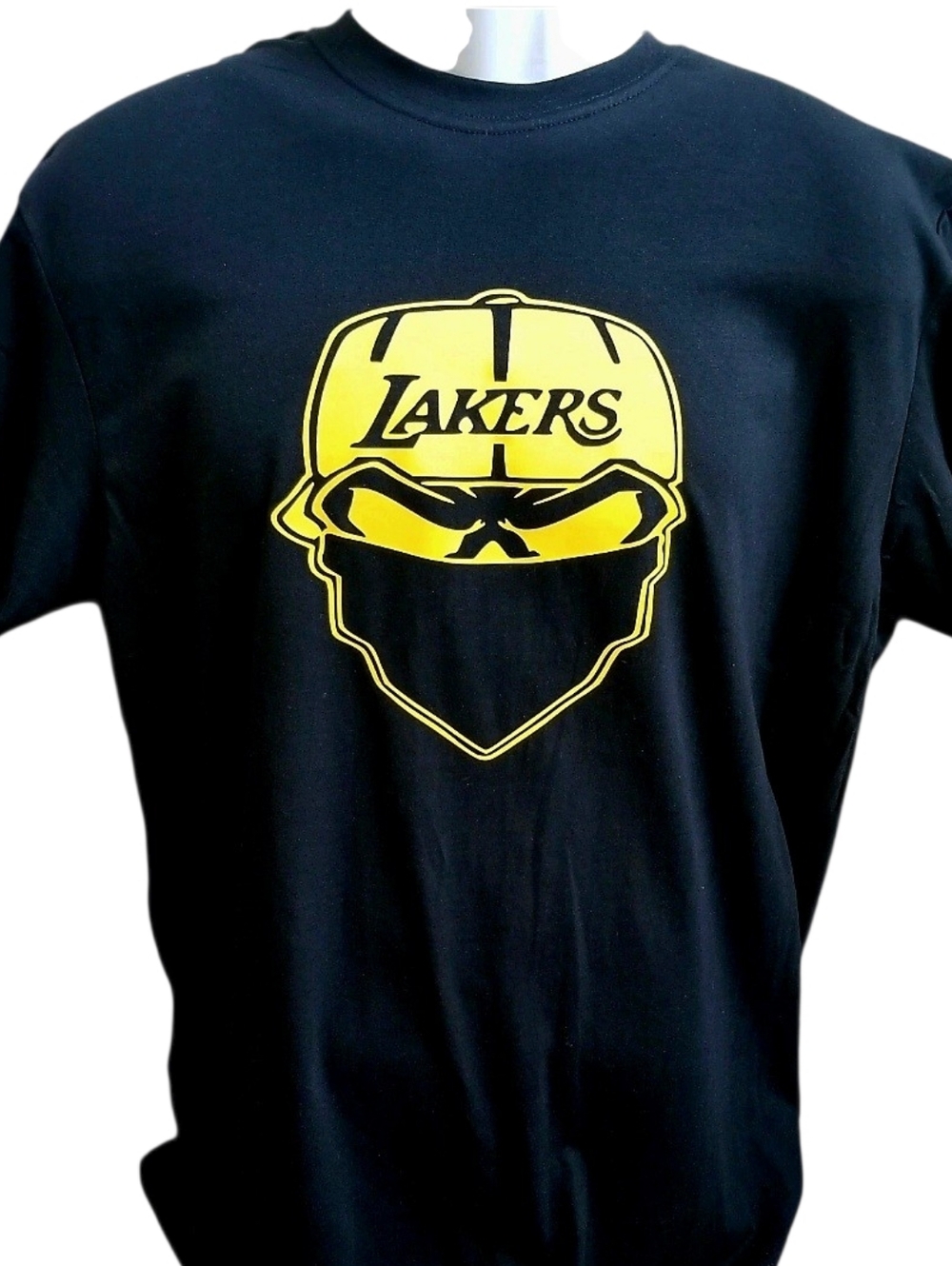 Los Angeles Lakers Skull Mask Shirt ! Size XL. Optional Sizes on Request !